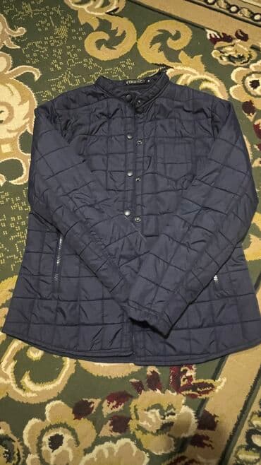 женская джинсовая одежда больших размеров: Подойдет на размер темно-синий цвет женский куртка — 6