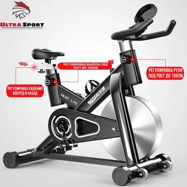 Спорт и отдых: Профессиональный велотренажер 2023г🔥 ▫️компьютер с показателями — 2