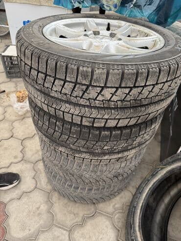 Шины: Шины 205 / 55 / R 16, Зима, Б/у, Комплект, Легковые, Германия, Bridgestone — 1