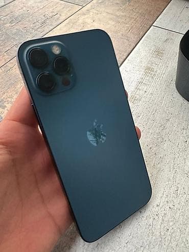 IPhone 12 Pro, 256 ГБ, Pacific Blue, Защитное стекло, Чехол, В рассрочку, 100 %