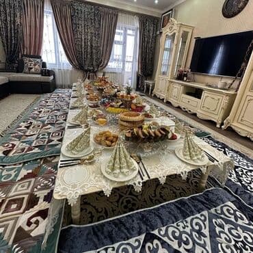 повар с выездом на дом: Сиздердин жакшылыктарыныздарга ыңгайлуу столдор арендага — 1