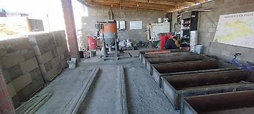 Универсальное оборудование: Газаблок чыгаруучу аппарат сатылат, баасы келишим түрдө. Смеситель — 5