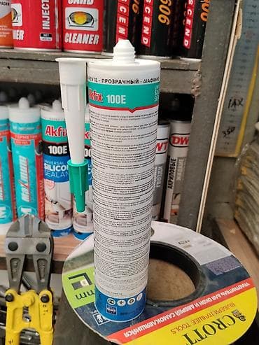 Клей-герметик: Akfix 100E Universal Silicone Sealant — универсальный силиконовый — 2