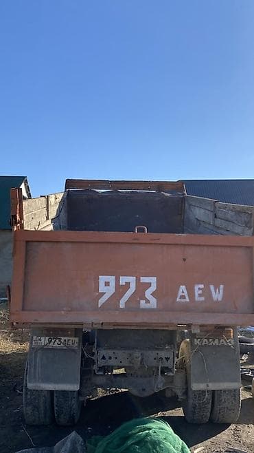 камах: Самосвал КАМАЗ (6х4) Описание: - Кузов-самосвал с гидроподъёмником — 4