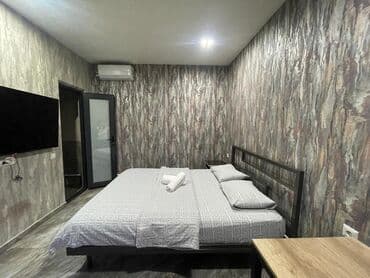 3комнатная квартира в аренду в оше: 1 комната, Душевая кабина, Постельное белье, Кондиционер — 5