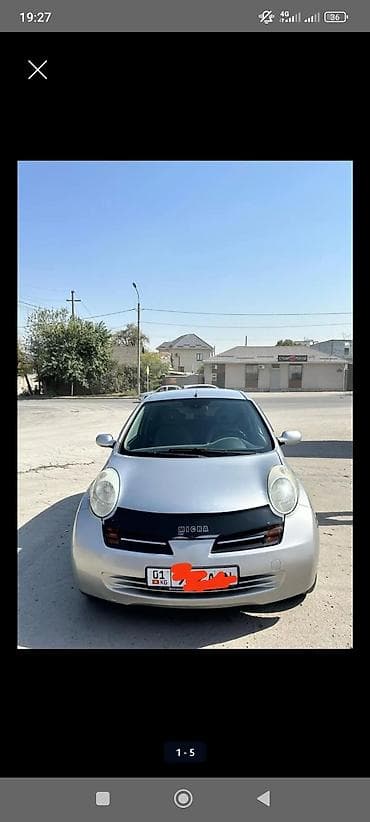 Nissan Micra: 2003 г., 1.5 л, Кол менен иштөөчү, Бензин, Хетчбек — 1