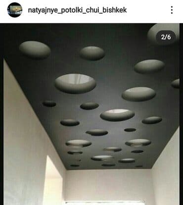 дом барачного типа: Натяжной потолок Глянцевое, Матовое, 3D потолки Гарантия, Бесплатная консультация, Бесплатный замер — 16