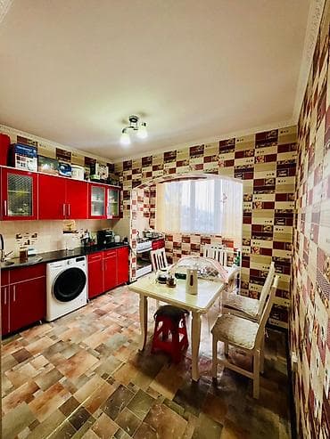 osh flats: 3 комнаты, 79 м², 106 серия улучшенная, 6 этаж, Евроремонт — 3