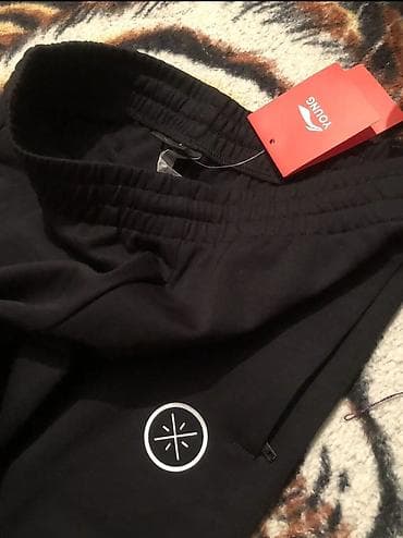 спец одежда и камуфляж: Мужские брюки, M, Li-Ning, Новый, цвет - Черный, Самовывоз, Бесплатная доставка, Платная доставка — 3