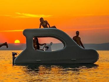 бизнем: Надувной катер для семьи Надувной катамаран Надувная яхта всестимость — 2