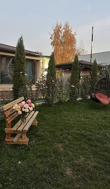 продаю дачу в беш кунгее: 300 м², 7 комнат, Утепленный, Бассейн, Бронированные двери — 10