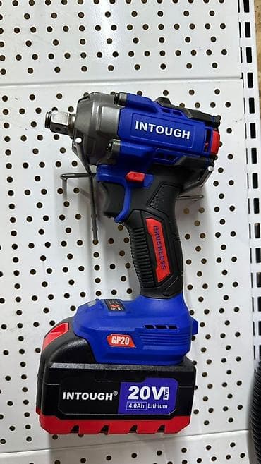 пневматический пестолет: Аккумуляторный ударный гайковерт INTOUGH GP20 - Питание: аккумулятор — 1