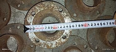 Фланцы фитинги разных размеров 140мм, 32мм. Кран краник задвижка Кран — 6