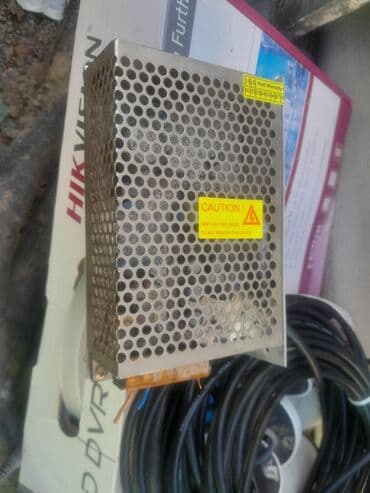 монитор для видеонаблюдения: Комплект видеонаблюдения Hikvision Состав: - Видеорегистратор — 5