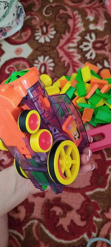 Оюнчуктар: Игрушка детская,паравозик хорошом состояние. 850 сом — 5