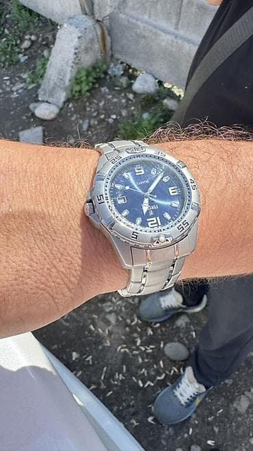 ал фаджр: Мужские наручные часы FESTINA Quartz - Кварцевый механизм - Корпус и — 1