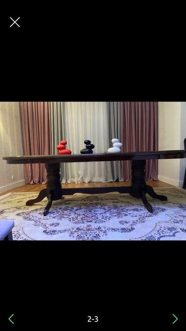 барные столы бу: Продаю стол натуральный орех В хорошем состоянии Размер 2,5 1,10 — 2