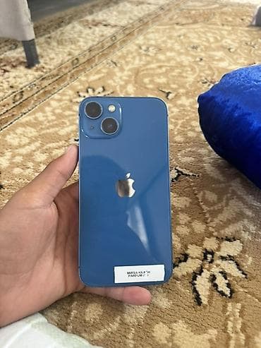 купить бу ноутбук apple: IPhone 13, 128 ГБ, синий Есть минус камера 1х не работает 0,5х — 4