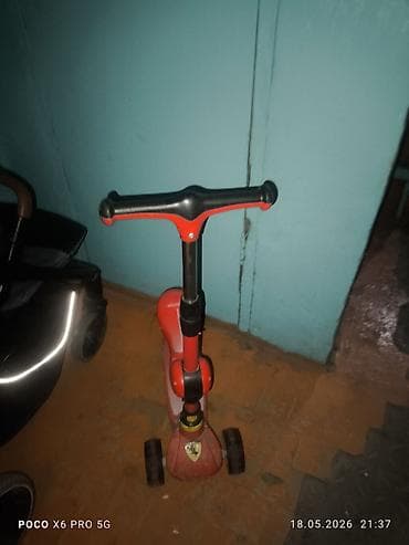tech deck: Детский самокат, Трёхколёсный — 1