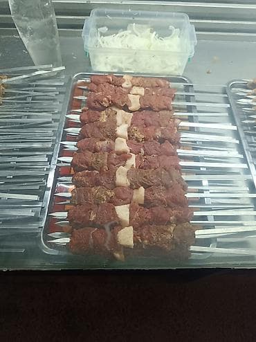 Все для дома и сада: Готовые фарш Предлагаем свежеприготовленный люля-кебаб на шпажках — 2