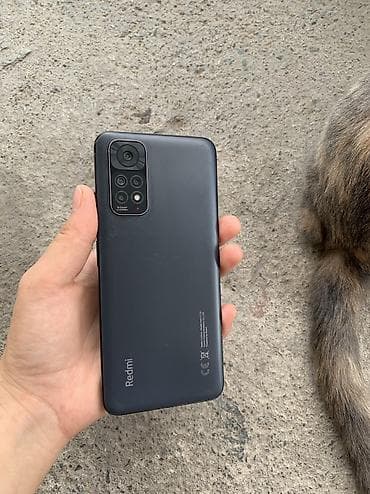 Redmi, Redmi Note 11, Б/у, 64 ГБ, цвет - Черный, 2 SIM