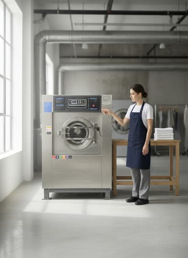 промышленная стиральная машина: Промышленная стиральная машина Taizhou Haifeng, модель XGQ-15 — 1