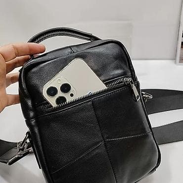 сумка натуральная: Барсетка, Материал: Натуральная кожа, Новый — 3