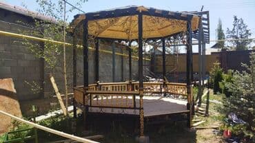 кровать качеля: Тапчан 3 x 3 x 3 м, Металл — 23