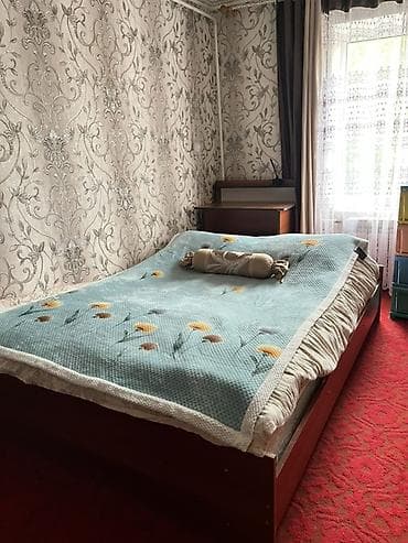 офисный шкаф бу: Спальный гарнитур, Двуспальная кровать, Дерево, цвет - Коричневый — 2