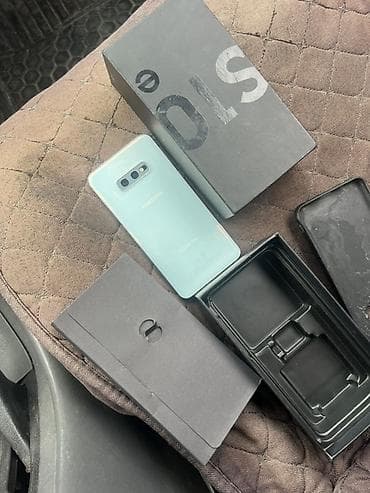 Samsung Galaxy S10e, цвет - Голубой at lalafo.kg Samsung Galaxy S10e, цвет - Голубой