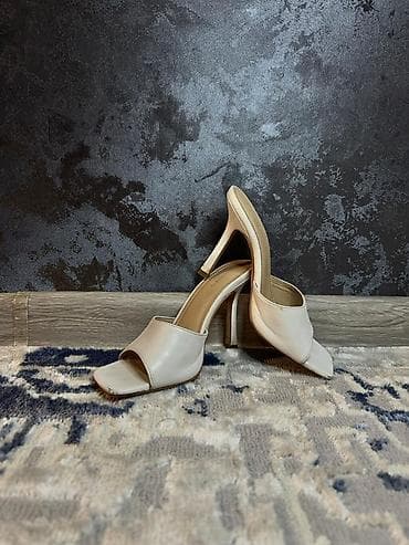 Туфли, 36, Zara, Б/у, цвет - Бежевый, Самовывоз, Платная доставка at lalafo.kg Туфли, 36, Zara, Б/у, цвет - Бежевый, Самовывоз, Платная доставка