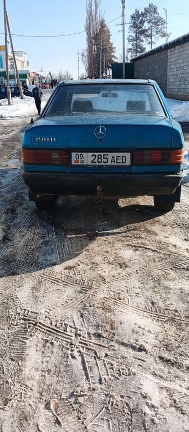 авто рынок в бишкеке: Mercedes-Benz 190: 1989 г., 2 л, Механика, Дизель, Седан — 4