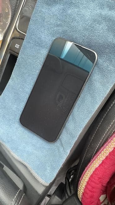 i phon: IPhone 15 Pro, Б/у, 512 ГБ, Space Gray, Защитное стекло, Чехол, 84 % — 1