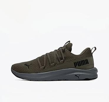 Мужские кроссовки, 42.5, Puma, Новый, цвет - Зеленый