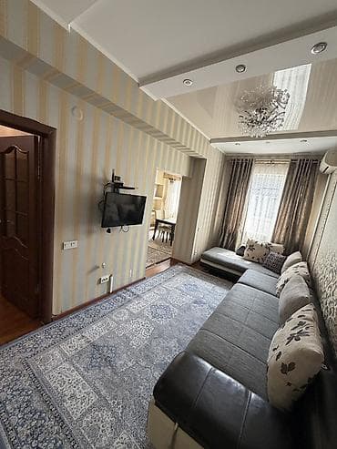 квартира исыкуль: 60 м², С мебелью — 9