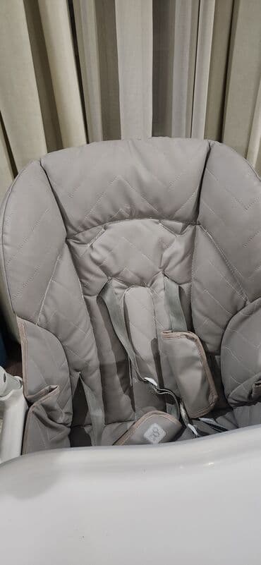 музыкальные барабаны: Стульчик для кормления, Другой бренд, Пластик, Трансформер, цвет - Серый — 9