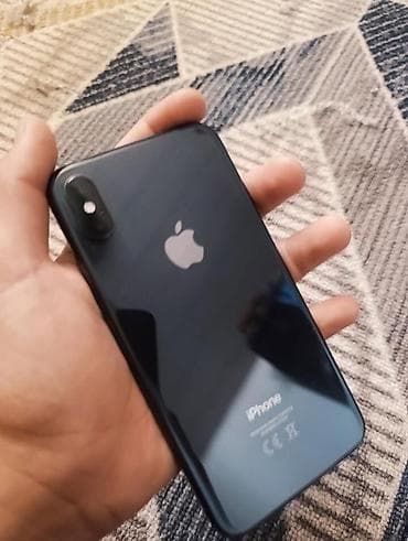IPhone X, Б/у, 256 ГБ, Black Titanium, Чехол, 100 % at lalafo.kg IPhone X, Б/у, 256 ГБ, Black Titanium, Чехол, 100 %
