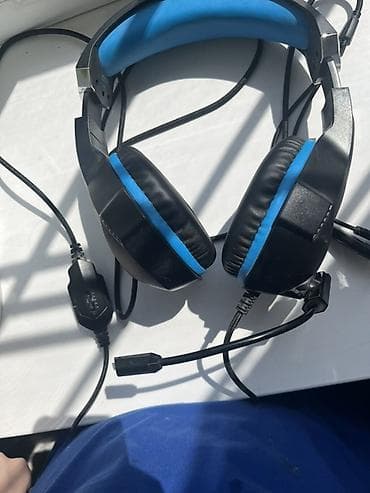 наушники комп: Игровые наушники Microlab с микрофоном Без упаковки но в идеальном — 1