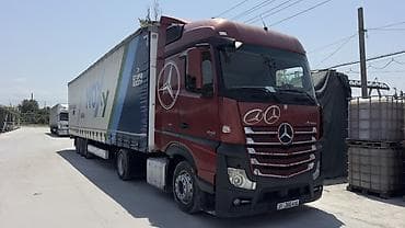 прицеп кроен: Тягач, Mercedes-Benz, 2013 г., Тентованный — 1