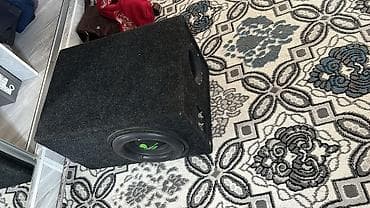 Кошумча жабдуулар: Автомобильный сабвуферный комплект Состав: - Сабвуфер в корпусе с — 4