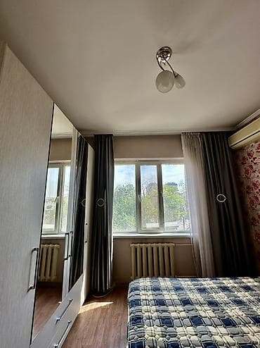 flat osh: 3 комнаты, 67 м², 105 серия, 4 этаж — 3