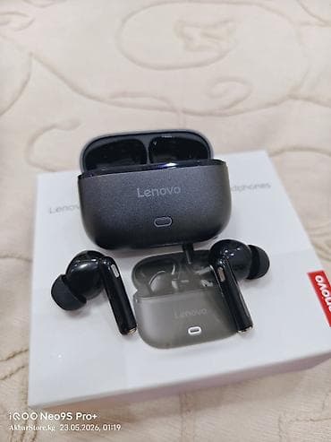 наушники acefast: 🎧 Lenovo True Wireless Bluetooth Headphones — свобода звука без — 3