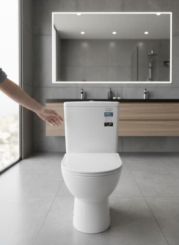 унитаз цена ош: Унитаз Напольный, Новый, Материал: Керамика — 1