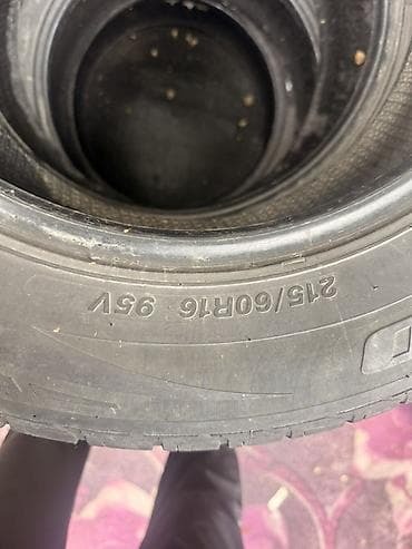 Шиналар жана дисктер: Комплект автомобильных шин 215/60 R16 95V. - Тип: летние HP R15 — 2