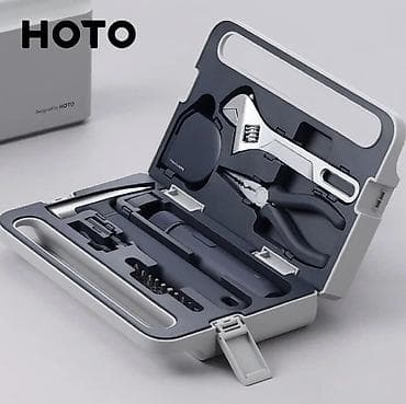 Инструменттер: Набор инструментов с аккумуляторной отвёрткой "HOTO" QWDGJ001 — 10