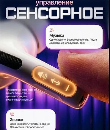 Кулакчындар: Зымсыз вакуумдук кулакчындар, Apple, AirPods Pro, Жаңы — 3