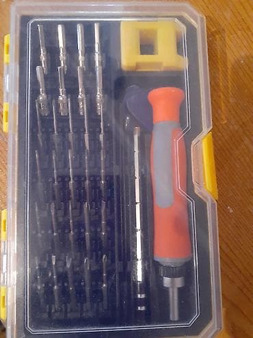 набор отвёрток: Набор прецизионных отверток и бит в пластиковом кейсе. Состав: - — 2