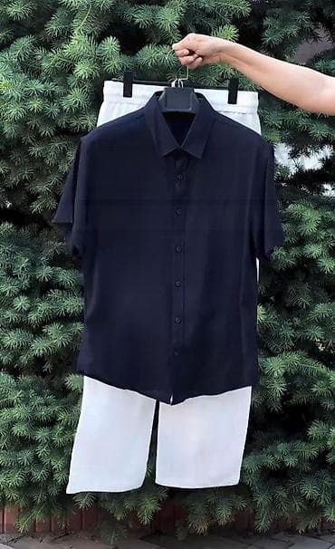 fred perry: Мужской летний комплект одежды Состав комплекта: - Рубашка с коротким — 2