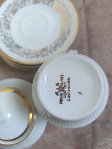 зерно кофе: Продается НовыйСервис кофейный СССР старая Чехословакия антикварный — 8