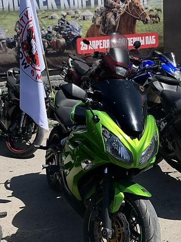 кавасаки h2r: Kawasaki ER-6f 2012 (зелёный) Продаётся надёжный и бодрый мотоцикл — 4